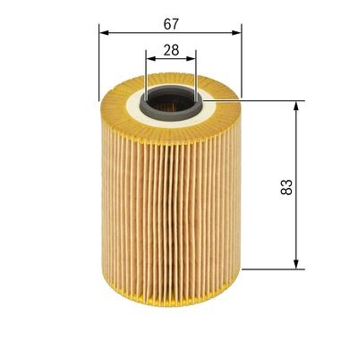 Oljefilter Bosch F 026 407 071 BOSCH