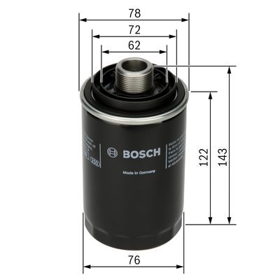 Oljefilter BOSCH