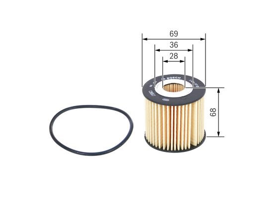 Oljefilter Bosch F 026 407 093 BOSCH