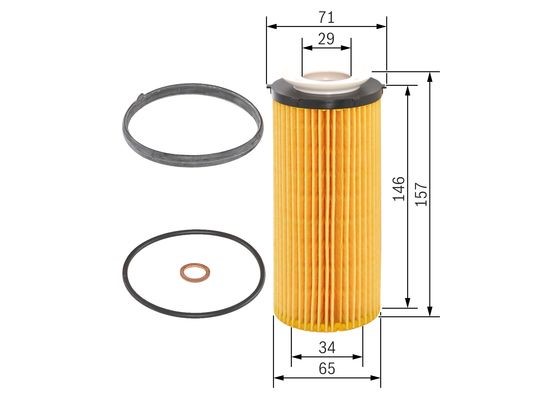 Oljefilter BOSCH Oljefilter BOSCH