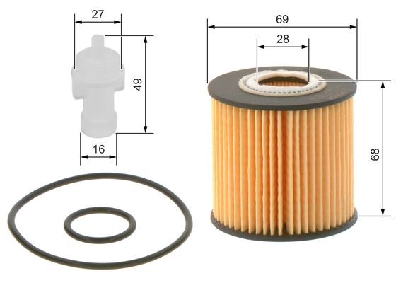 Oljefilter BOSCH