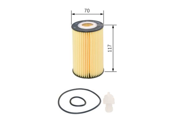 Oljefilter Bosch F 026 407 107 BOSCH