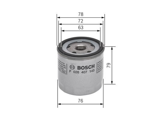 Oljefilter BOSCH