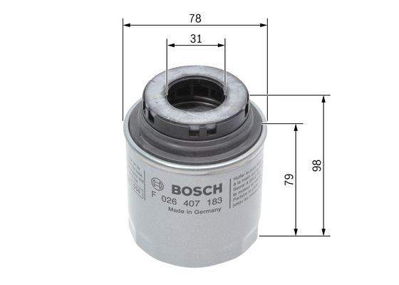 Oljefilter BOSCH