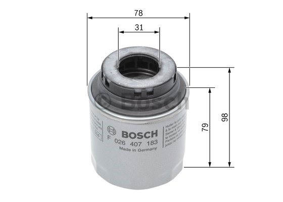 Oljefilter BOSCH