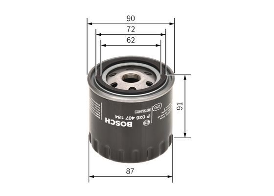 Oljefilter BOSCH