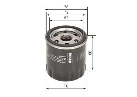 Oljefilter BOSCH