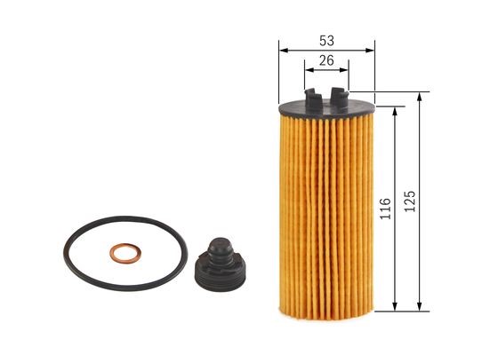 Oljefilter BOSCH