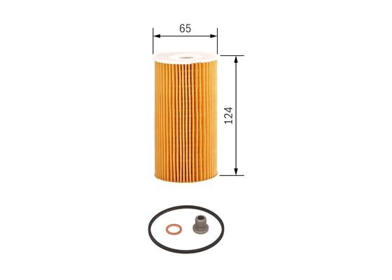 Oljefilter Bosch F 026 407 206 BOSCH