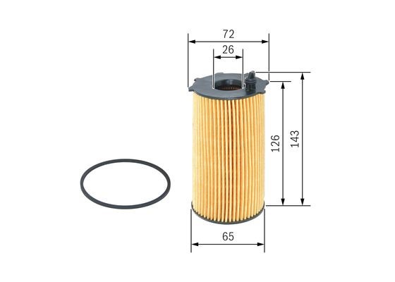 Oljefilter BOSCH