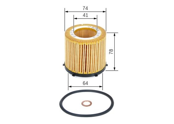 Oljefilter Bosch F 026 407 228 BOSCH Oljefilter Bosch F 026 407 228 BOSCH