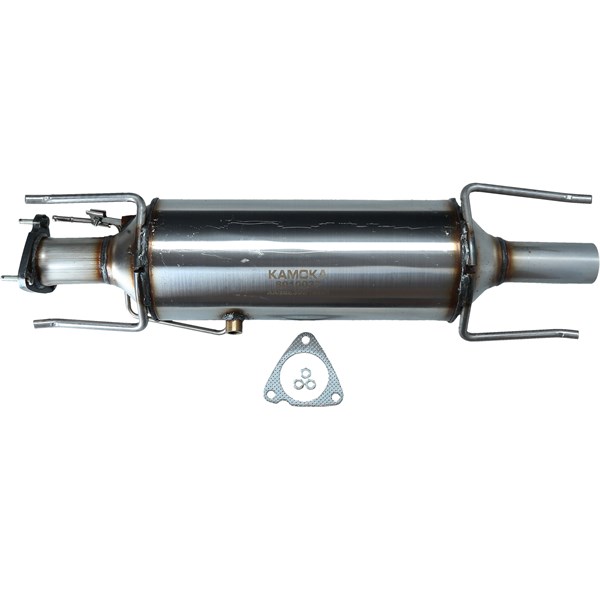Dieselpartikelfilter, Bak, Mitt