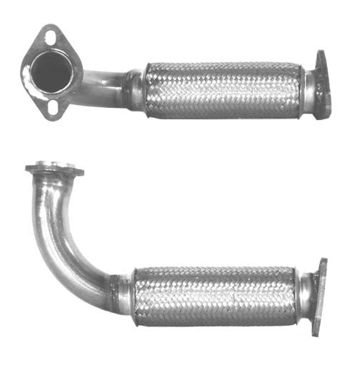 Flexrör, avgassystem, Fram, Höger fram