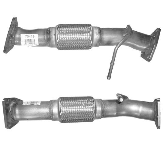 Flexrör, avgassystem, Fram Flexrör, avgassystem, Fram