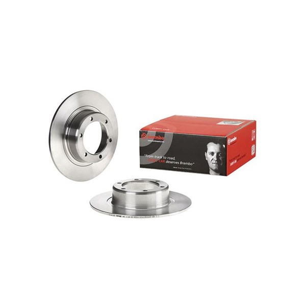 Bromsskiva Solid, Framaxel Brembo 08.1741.10 BREMBO