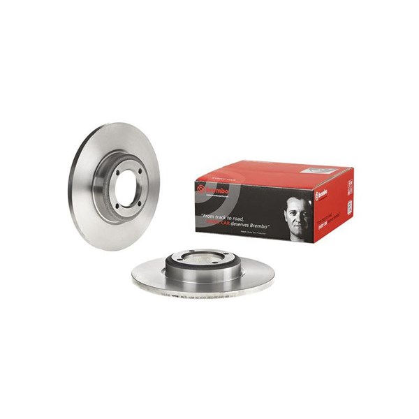 Bromsskiva Solid, Framaxel Brembo 08.1976.10 BREMBO