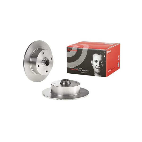 Bromsskiva Solid, Framaxel Brembo 08.2691.10 BREMBO