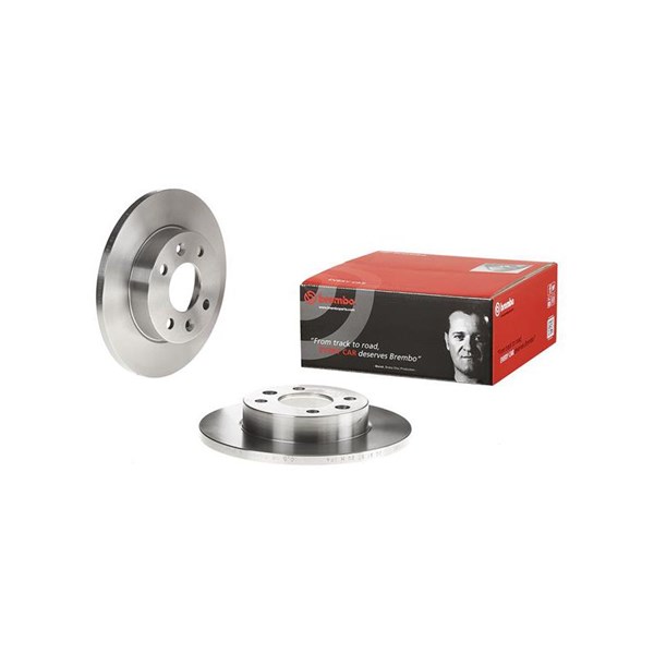 Bromsskiva Solid, Framaxel Brembo 08.2958.14 BREMBO