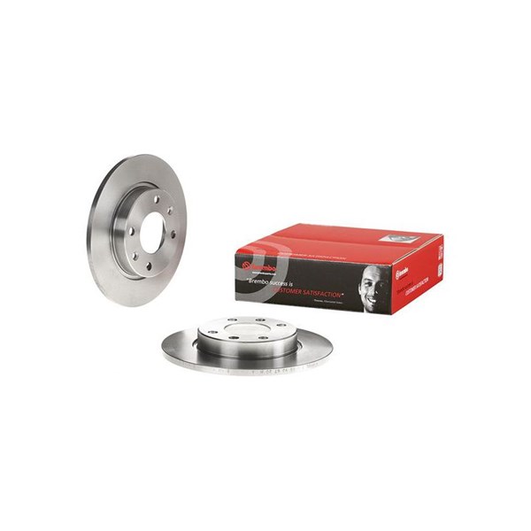 Bromsskiva Solid, Framaxel, Bakaxel Brembo 08.2985.10 BREMBO