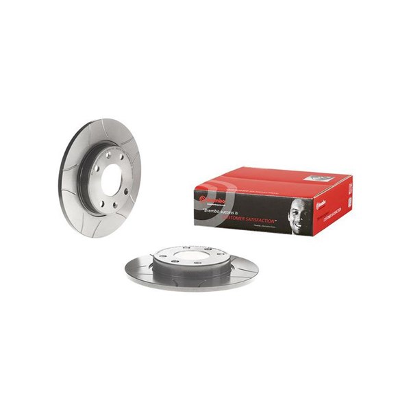 Bromsskiva Solid, Framaxel, Bakaxel Brembo 08.2985.75 BREMBO