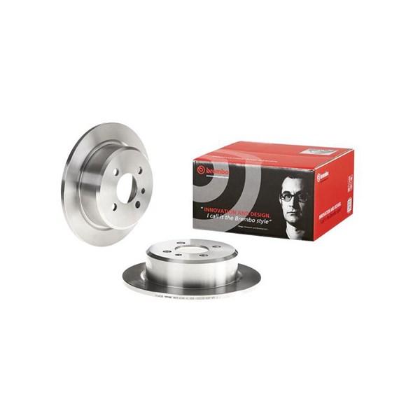 Bromsskiva Solid, Bakaxel Brembo 08.3947.24 BREMBO