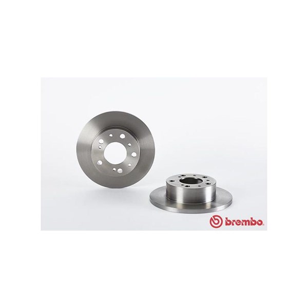 Bromsskiva Solid, Framaxel Brembo 08.4478.10 BREMBO