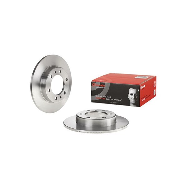 Bromsskiva Solid, Framaxel Brembo 08.4504.20 BREMBO