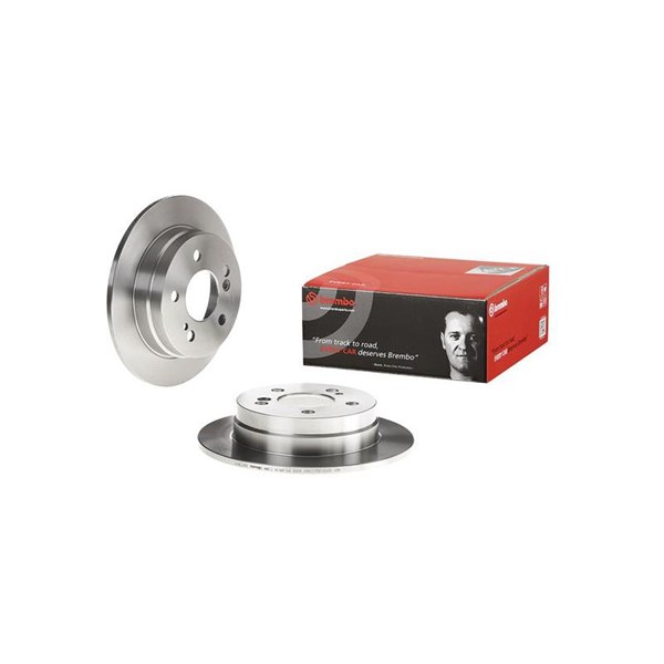 Bromsskiva, Bakaxel, Framaxel BREMBO