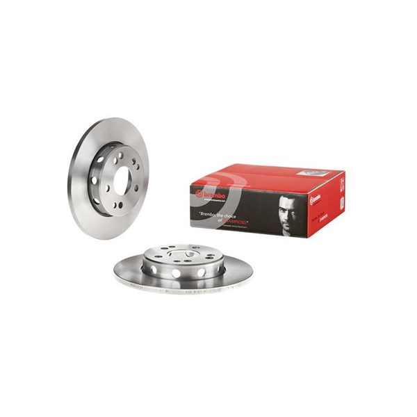 Bromsskiva Solid, Framaxel Brembo 08.4750.34 BREMBO