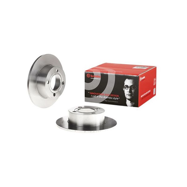 Bromsskiva Solid, Bakaxel Brembo 08.4874.14 BREMBO