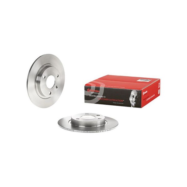 Bromsskiva Solid, Framaxel Brembo 08.4929.14 BREMBO