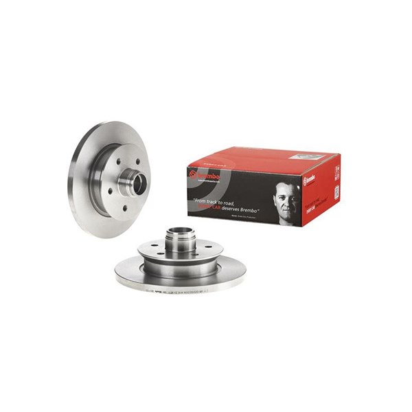 Bromsskiva Solid, Framaxel Brembo 08.5177.20 BREMBO
