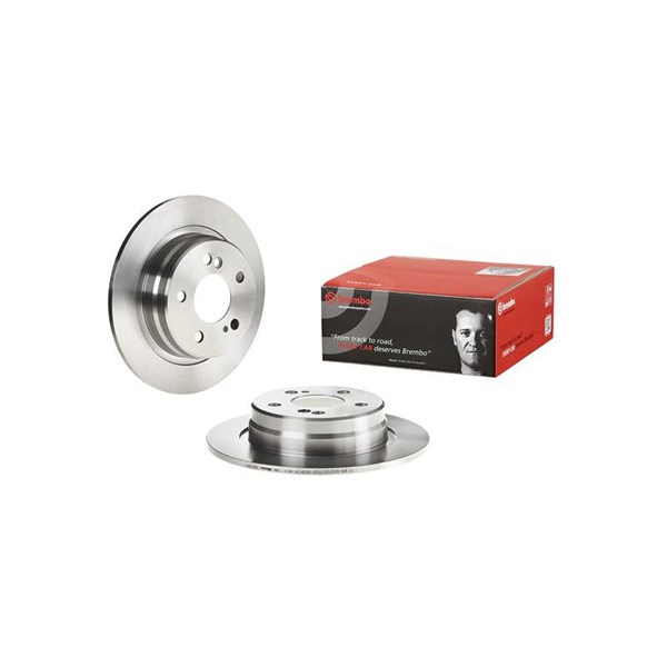 Bromsskiva Solid, Bakaxel Brembo 08.5178.10 BREMBO