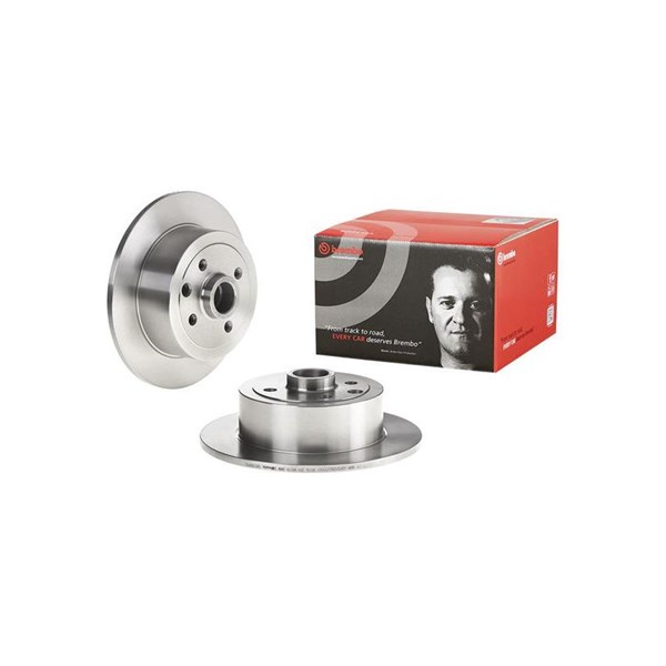 Bromsskiva Solid, Bakaxel Brembo 08.5309.10 BREMBO