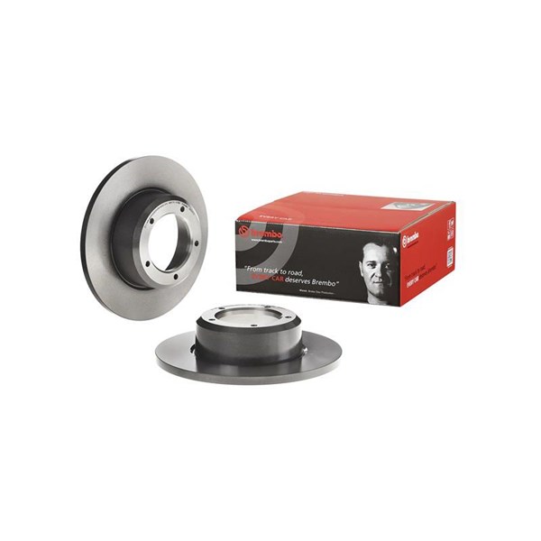 Bromsskiva Solid, Framaxel, Bakaxel Brembo 08.5347.11 BREMBO