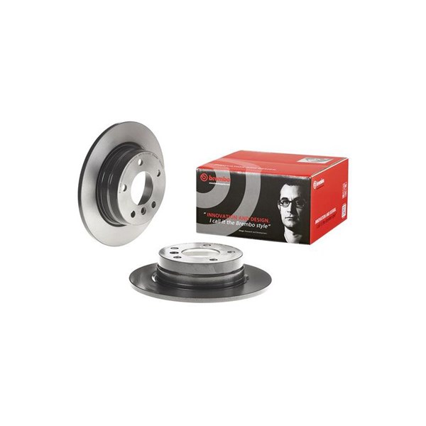 Bromsskiva Solid, Bakaxel Brembo Coated disc line 08.5366.21 BREMBO