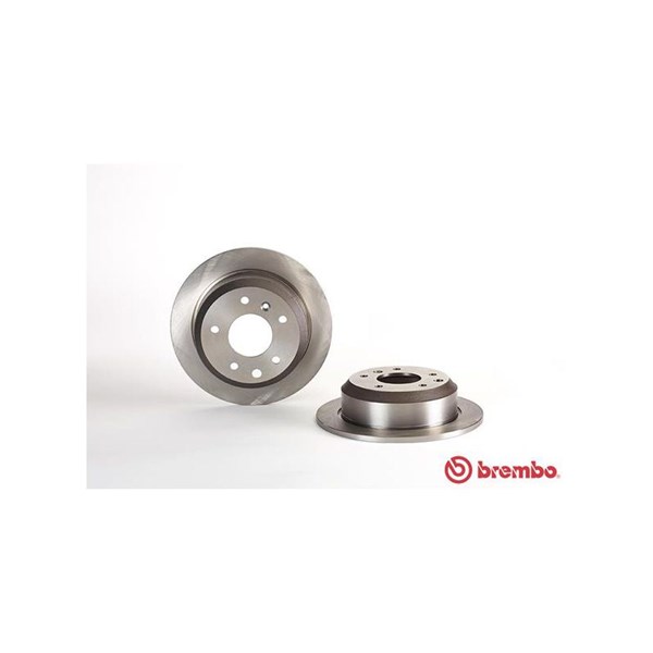 Bromsskiva Solid, Bakaxel Brembo 08.5530.10 BREMBO