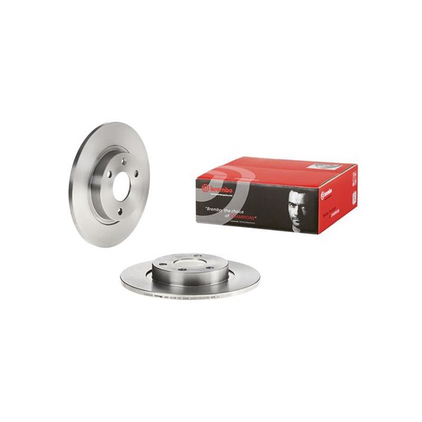 Bromsskiva Solid, Framaxel Brembo 08.5583.10 BREMBO