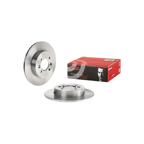 Bromsskiva Solid, Bakaxel Brembo 08.5645.60 BREMBO