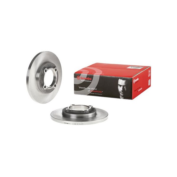 Bromsskiva Solid, Framaxel Brembo 08.5741.10 BREMBO
