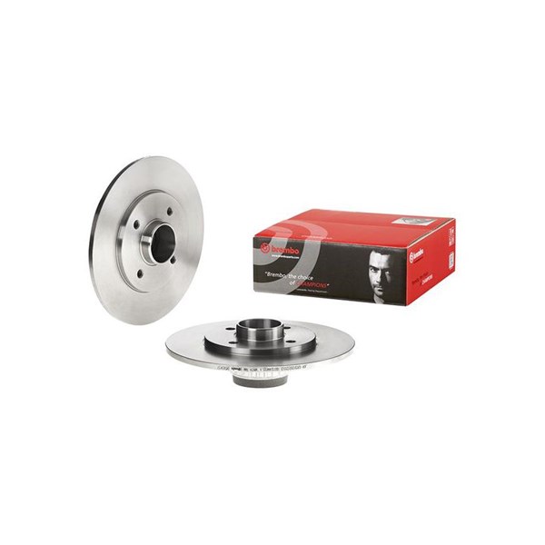 Bromsskiva Solid, Bakaxel Brembo Bearing disc line 08.5834.37 BREMBO
