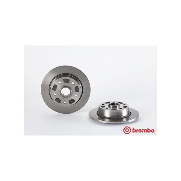 Bromsskiva Solid, Bakaxel Brembo 08.5953.10 BREMBO