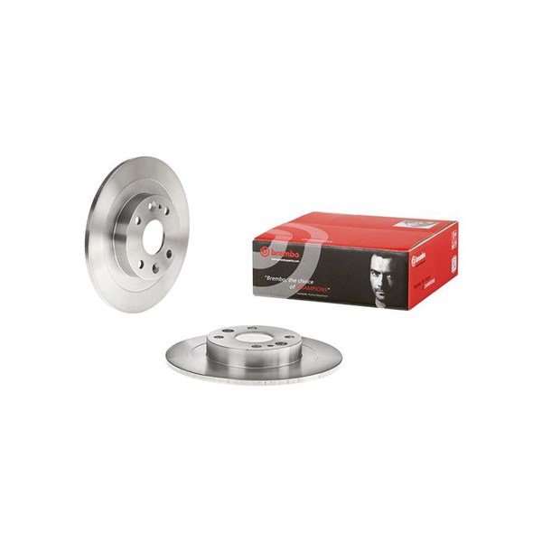Bromsskiva, Bakaxel BREMBO