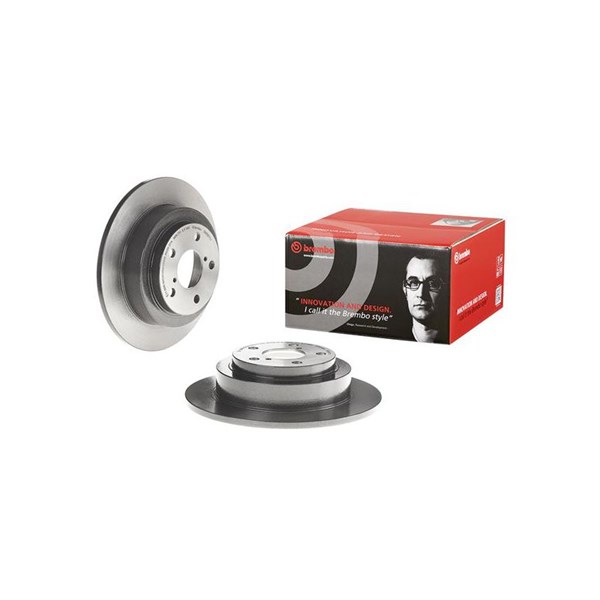 Bromsskiva Solid, Bakaxel Brembo Coated disc line 08.6897.11 BREMBO