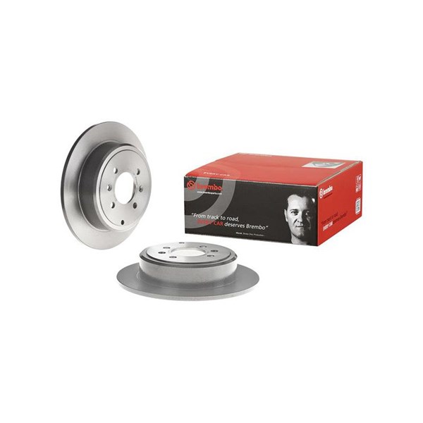 Bromsskiva Solid, Bakaxel Brembo Coated disc line 08.6931.11 BREMBO