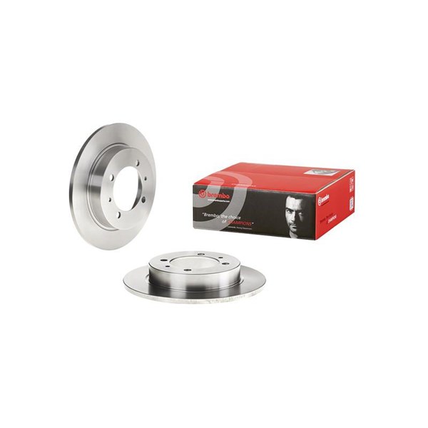 Bromsskiva, Bakaxel BREMBO