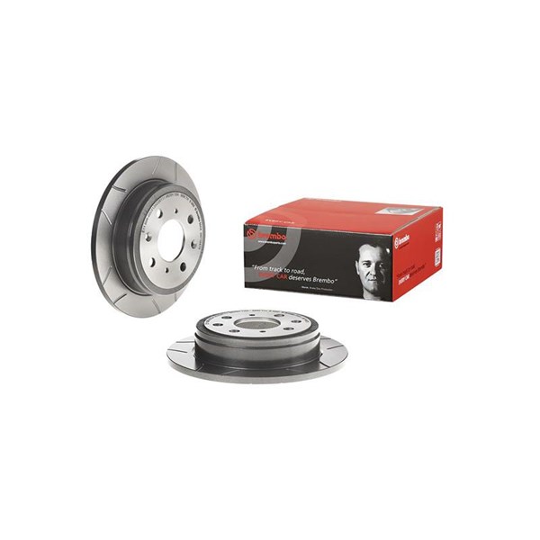 Bromsskiva Solid, Bakaxel Brembo Brembo max line 08.7104.75 BREMBO