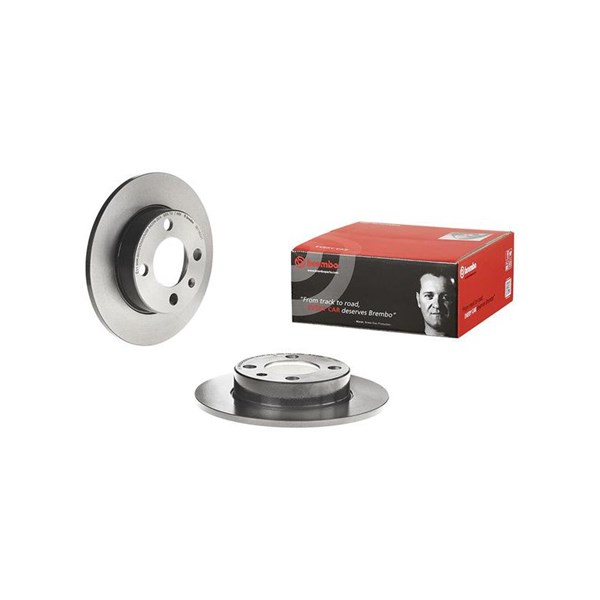 Bromsskiva Solid, Bakaxel Brembo Coated disc line 08.7165.21 BREMBO