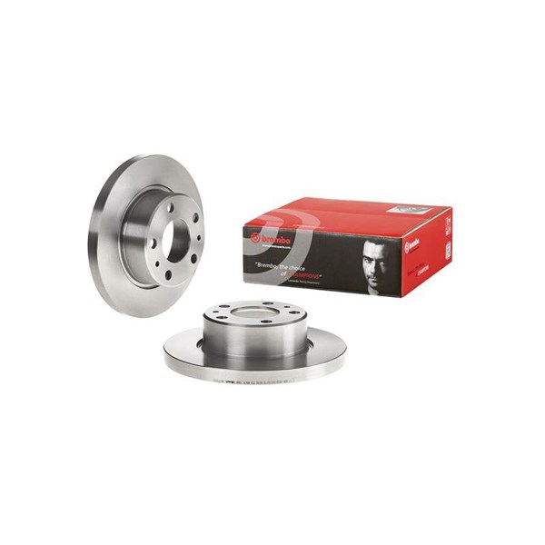 Bromsskiva Solid, Framaxel Brembo 08.7219.10 BREMBO