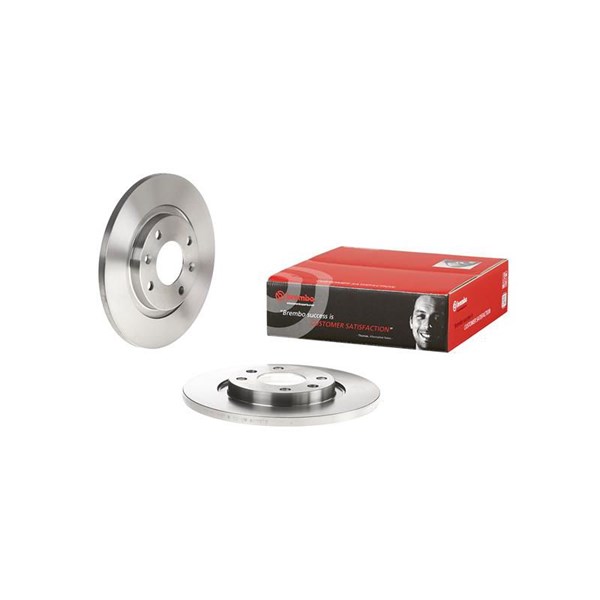 Bromsskiva Solid, Framaxel Brembo 08.7238.10 BREMBO